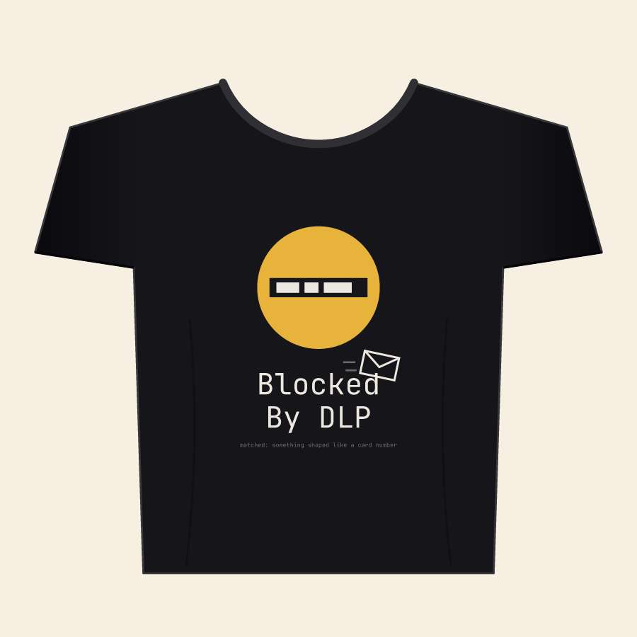 Blocked By DLP Tee