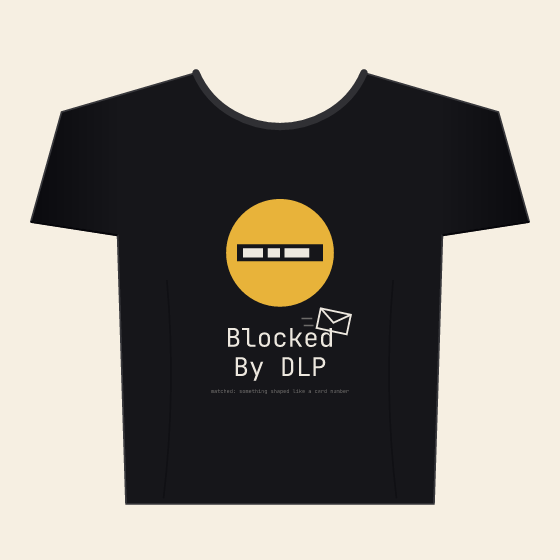Blocked By DLP Tee