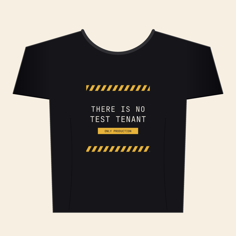 No Test Tenant Tee