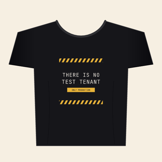 No Test Tenant Tee