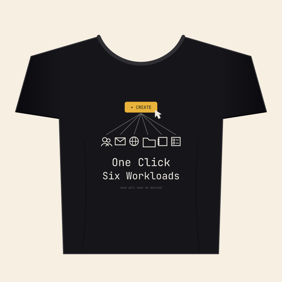 Six Workloads Tee