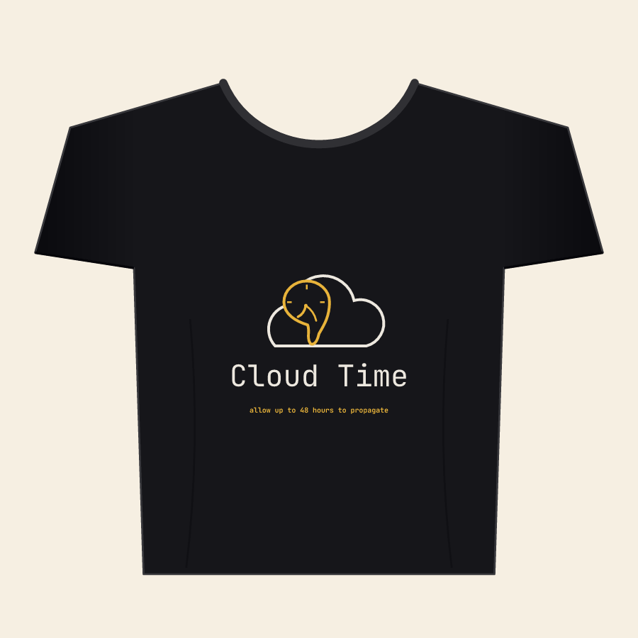 Cloud Time Tee