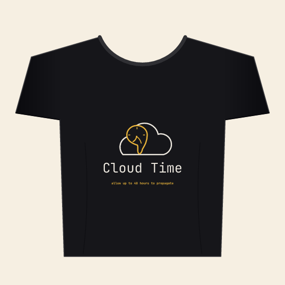 Cloud Time Tee